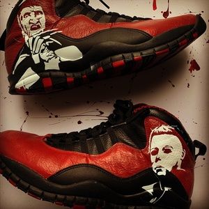 Custom Jordan 10 Freddy and Michael